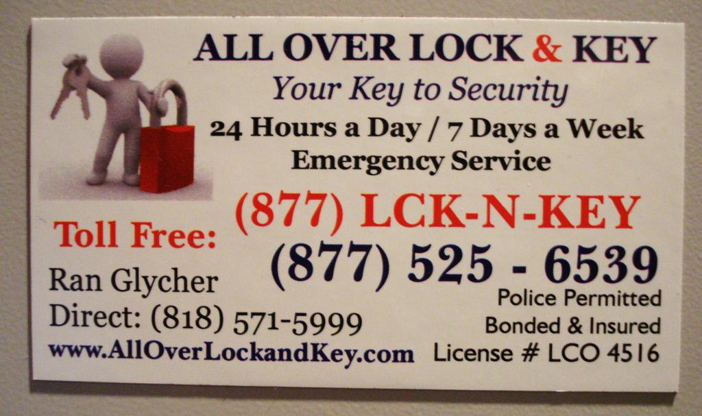 Pictures for All Over Lock & Key "Your Key to Security